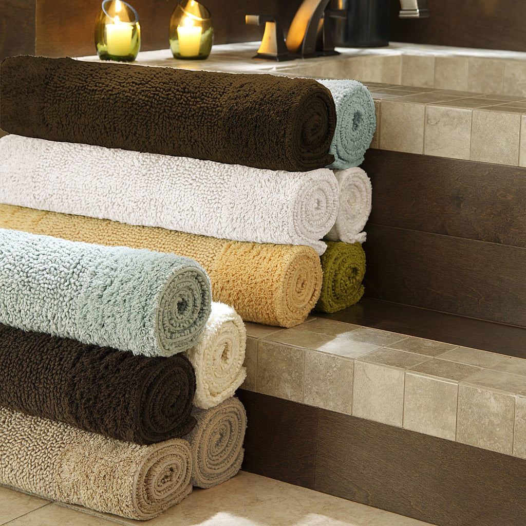 Bamboo Reversible Bath Rug Medium by Kassatex
