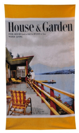 H & G Lake House Beach Towel by Homesource