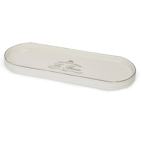 Le Bain Porcelain Tray By Kassatex