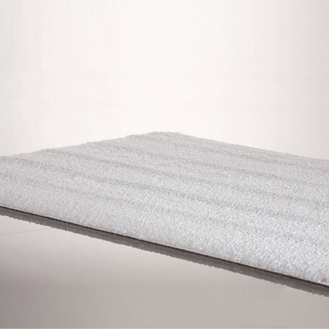 Silver Stripe Bath Rug Large by Kassatex